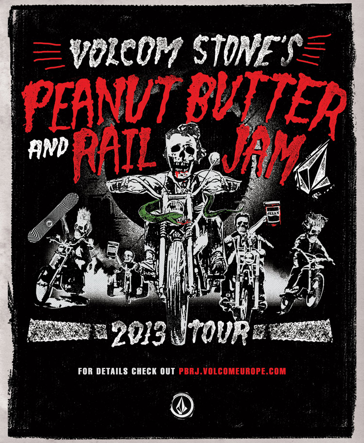 VOLCOM PBRJ TOUR 2012-2013!