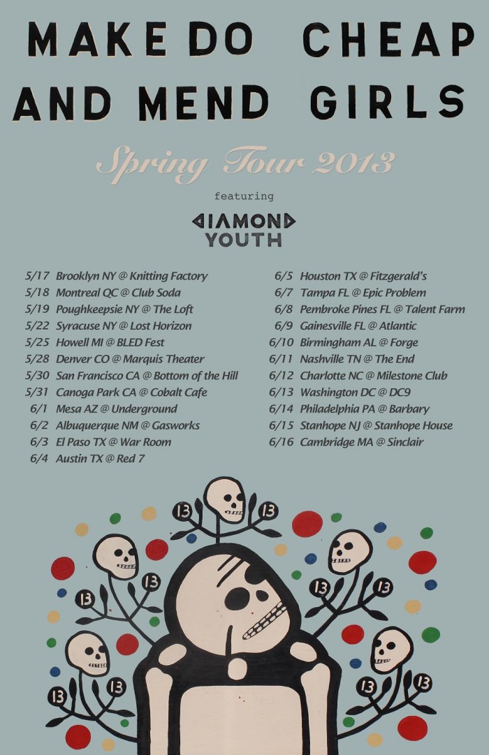 Make Do And Mend and Cheap Girls announce Spring Tour