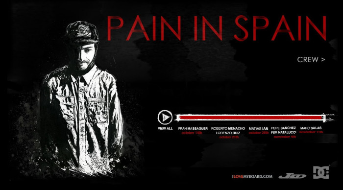 DC Snowboarding presenta ‘Pain in Spain’