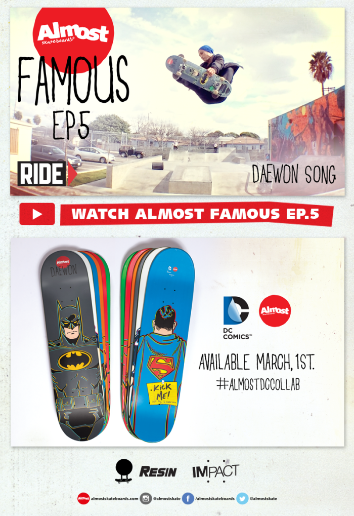 Almost Famous EP5 is live now on Ride!