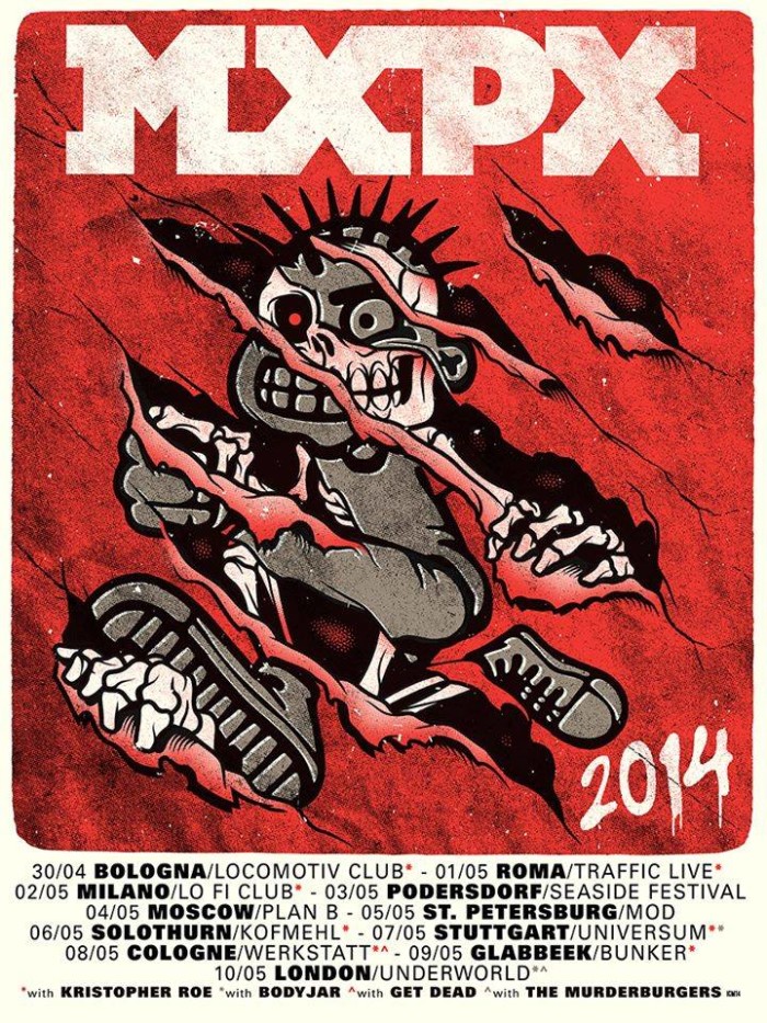 MXPX announce European tour dates