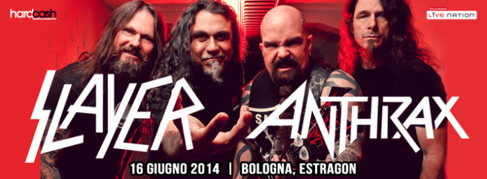 Slayer + Anthrax a Bologna!!