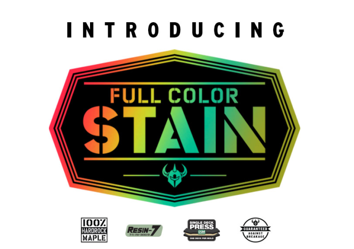 Introducing Full Color Stain decks!