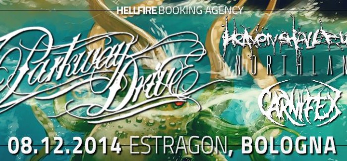 Hellfire presenta Parkway Drive, Attila, Suicide Silence, A Day To Remember, Escape The Fate