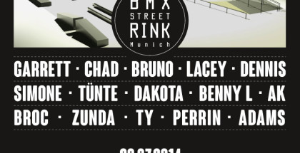 BMX STREET RINK - flyer