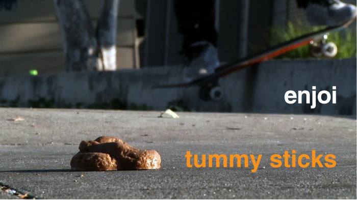 enjoi Tummy Sticks video clip