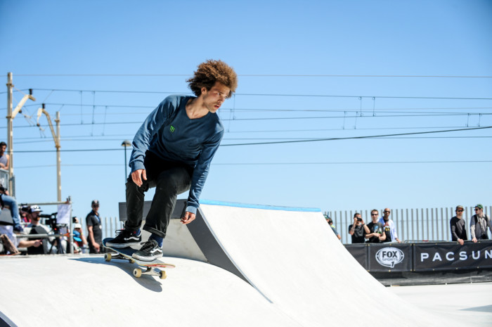Monster Energy’s Nassim Guammaz advances in 2nd place at the SLS Nike SB Pro Open Qualifiers in Barcelona