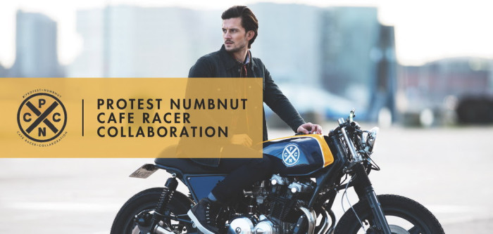 Protest X Numbnut Cafè Racer collaboration