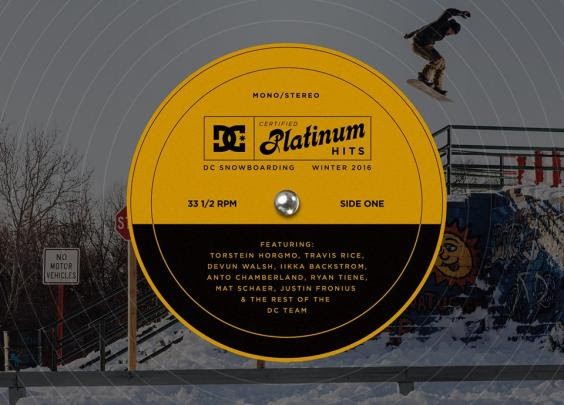 DC Snowboarding presenta ‘Platinum Hits’