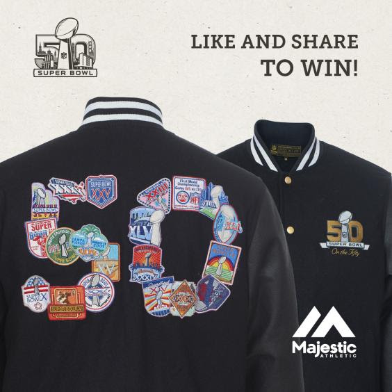 Majestic Athletic presenta “Super Bowl 50 Jacket”