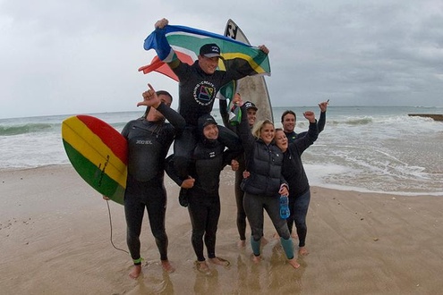 Josh Enslin sets Guinness World Record for Longest Surf Session