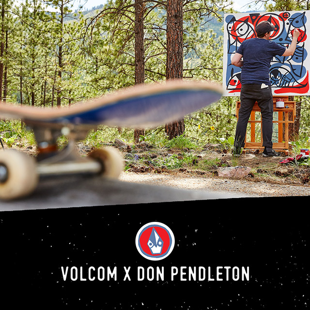 Volcom x Don Pendleton Collabo