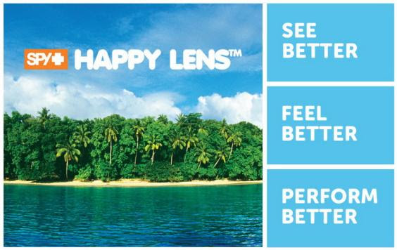 Spy Optics: come funzionano le lenti Happy Lens