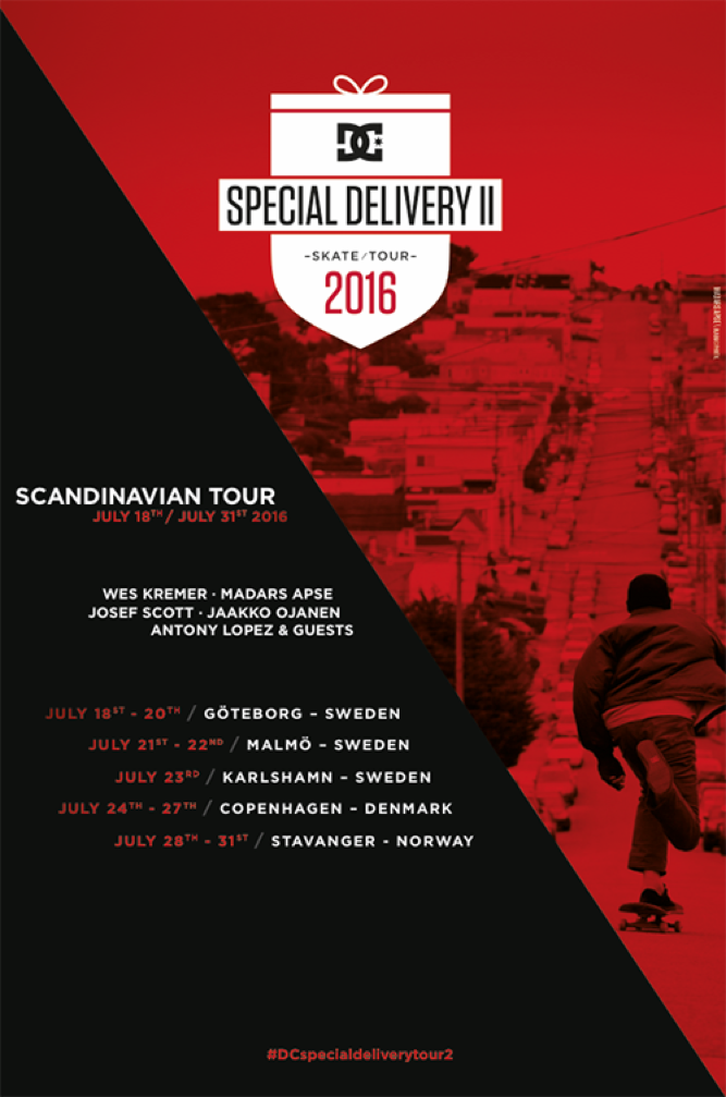 DC’s Special Delivery Tour 2 – Scandi Tour