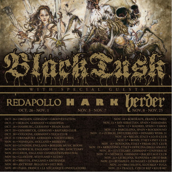 Black Tusk announce headlining EU tour