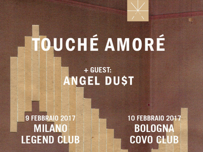 Tornano i Touché Amoré per due concerti a febbraio!