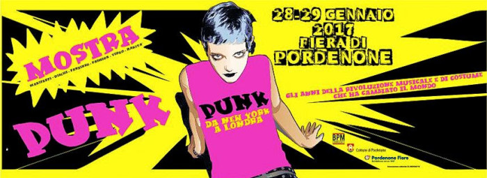 Pordenone  – La mostra sul Punk ‘Da Londra a New York’