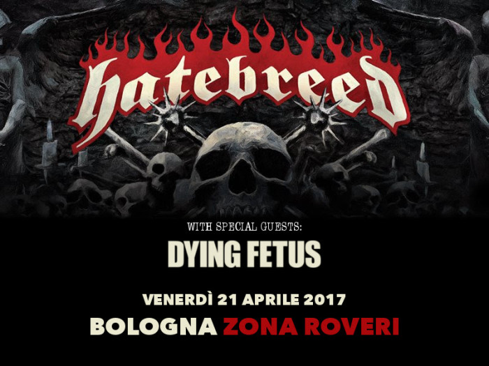 Hatebreed: un’unica imperdibile data italiana il prossimo aprile a Bologna!