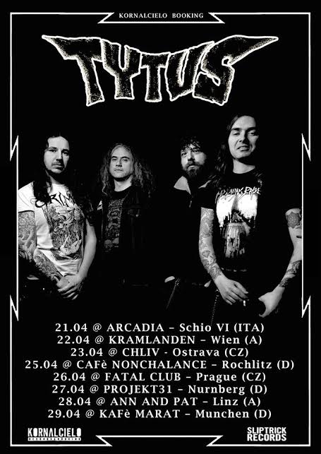 Tytus, arriva il tour europeo a supporto di ‘Rises’