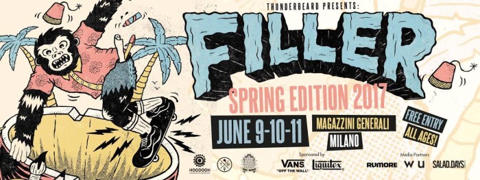 Filler Spring 17: dal 9 giugno ai Magazzini Generali torna la più importante convention d’illustrazione legata al circuito punk e DIY