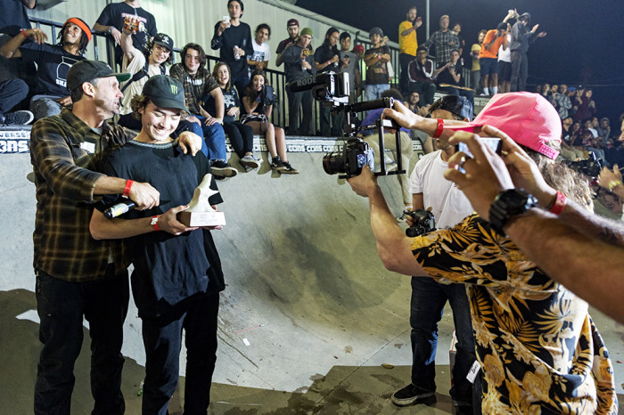 Monster Energy’s Trey Wood Wins Concrete Bowl Skateboard Competition at Tampa Pro 2018