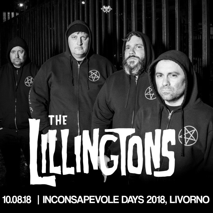 The Lillingtons ad Agosto agli Inconsapevole Days 2018!