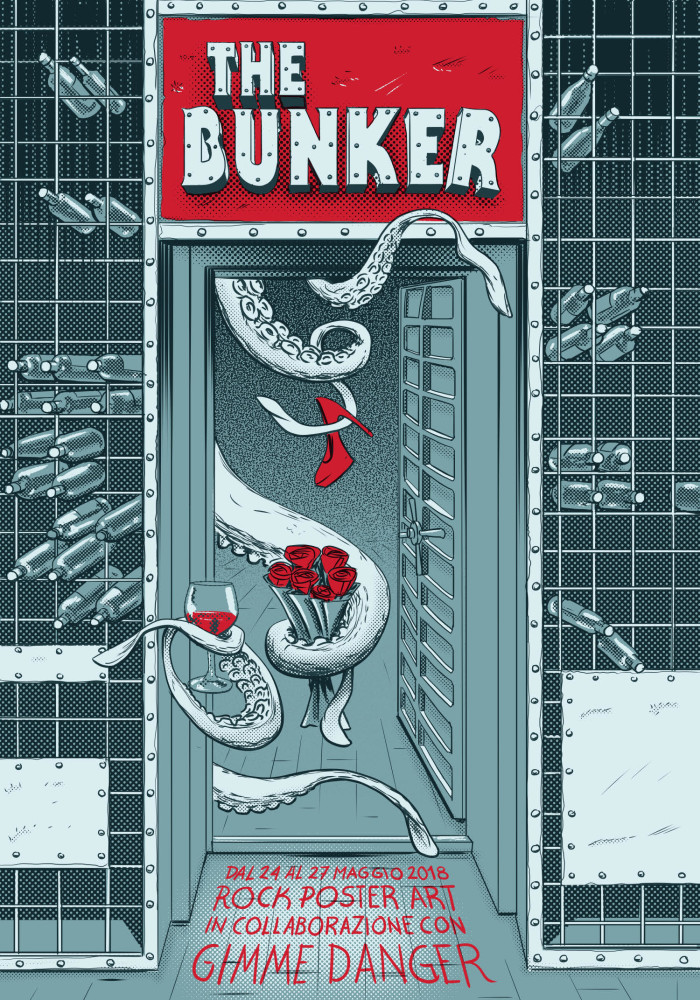 The Bunker presenta Rock Poster Art in collaborazione con Gimme Danger / 24 – 27 maggio 2018
