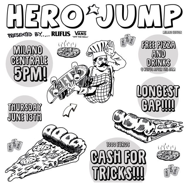 Vans x Rufus / Hero Jump Contest – Milano Edition