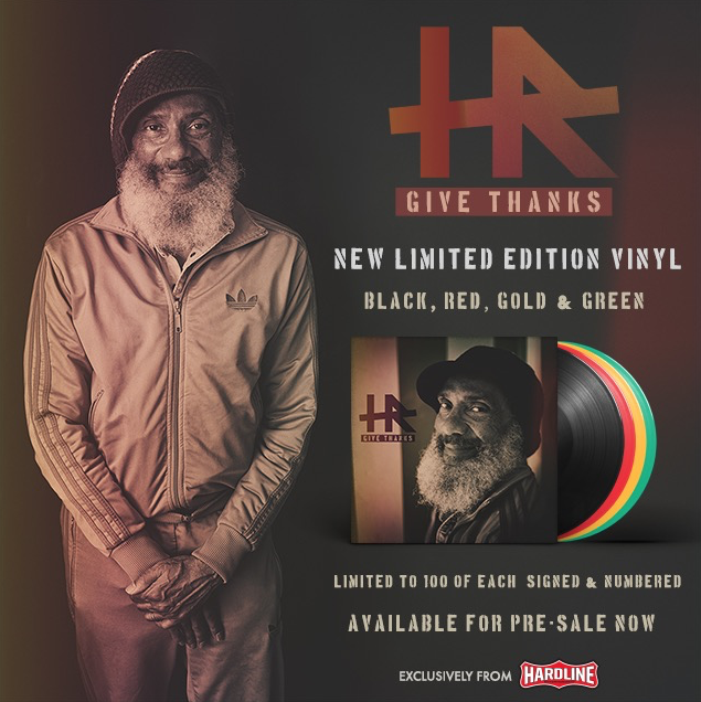 HR (frontman of iconic punk band Bad Brains) releasing new solo album ‘Give Thanks’ on Oct 18th via Hardline Entertainment