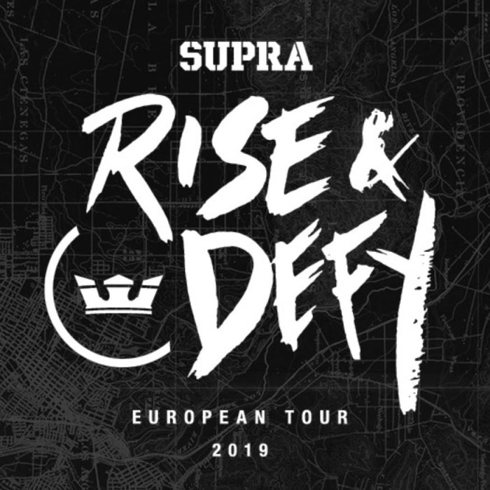 SUPRA SKATE TEAM EUROPEAN TOUR