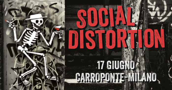 Social Distortion a Milano: A Carroponte l’esclusiva tappa del tour 2020
