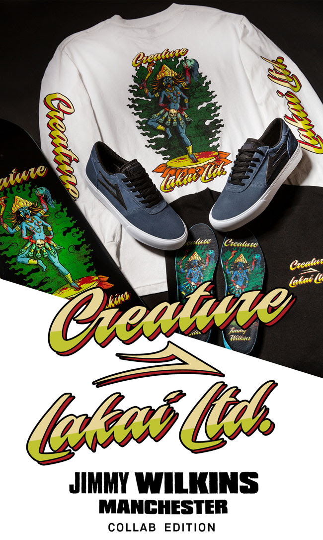 Introducing the Lakai x Creature Skateboards Collaboration