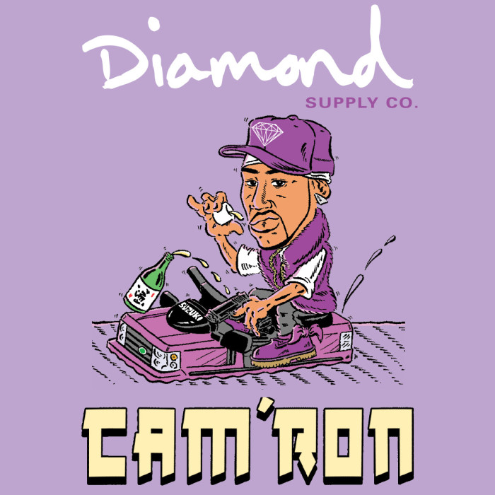 Dedos de los pies prosperidad segunda mano Diamond x Cam'ron Purple Haze Collection | Salad Days Magazine