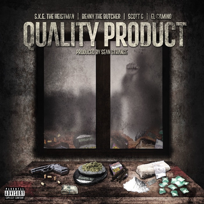S.K.E. The Heistman feat. Benny The Butcher, El Camino & Scott G. ‘Quality Product’ (produced by Sean Strange)