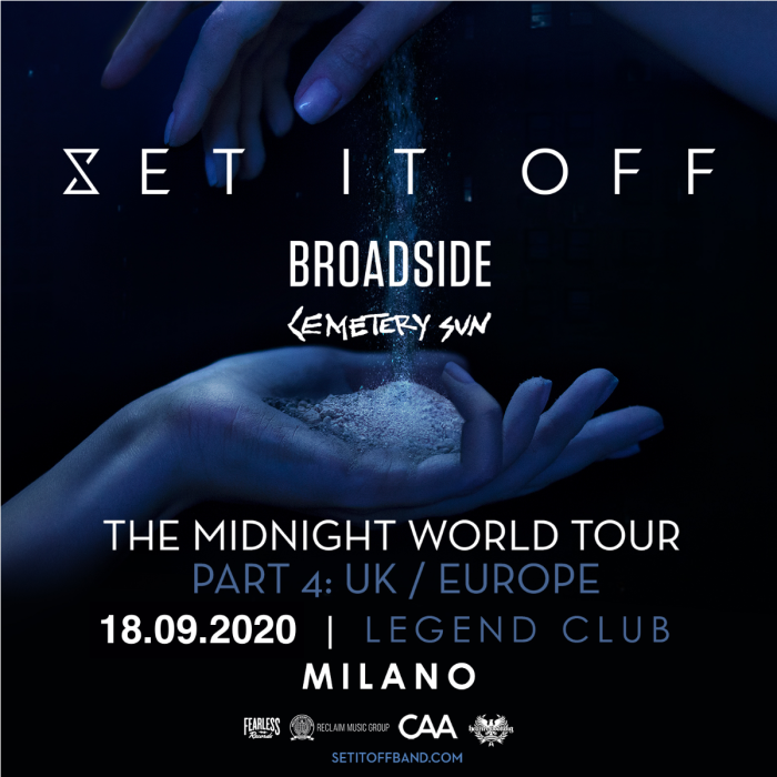 Set It Off: a Milano a settembre!