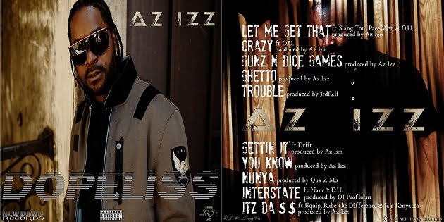 Az Izz of legendary New Jersey group The Outsidaz drops new album ‘Dopeliss’