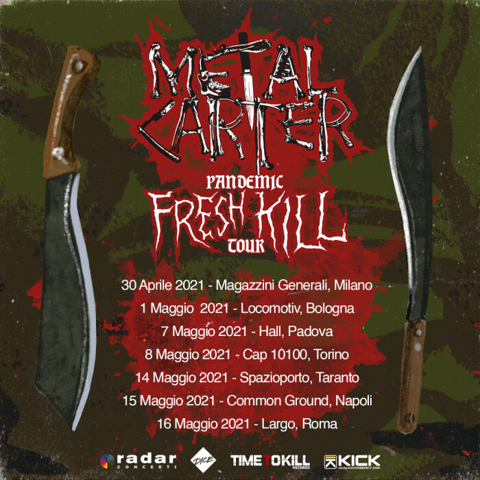 Metal Carter annunciato il tour dell’esteta e king indiscusso del death rap