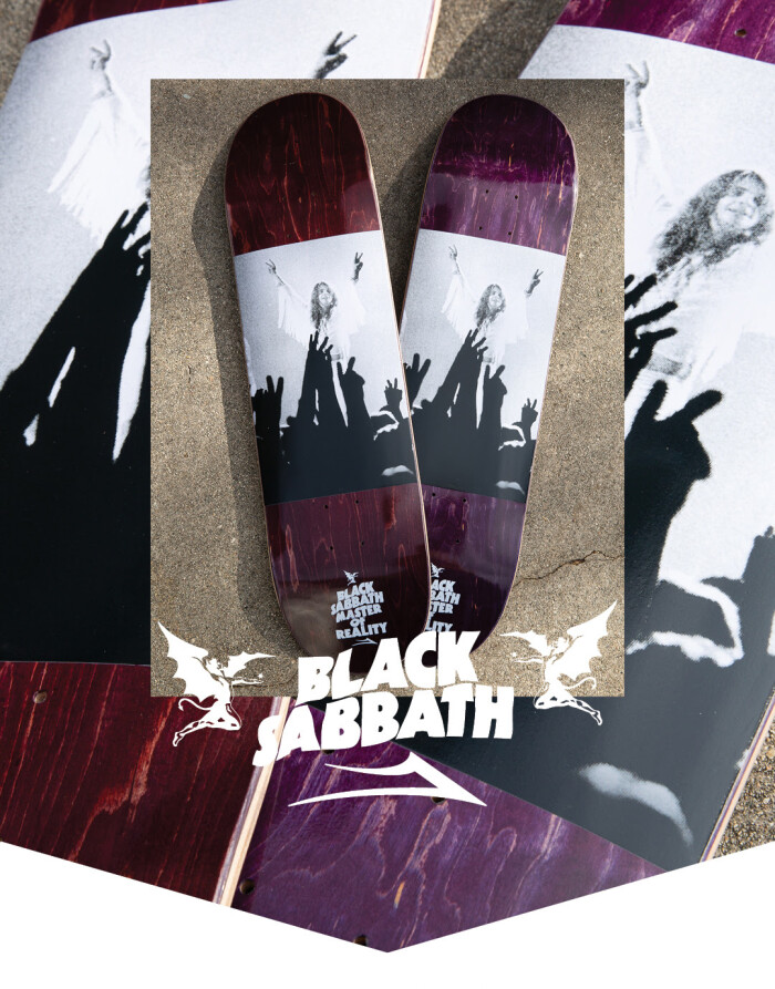 Lakai / Limited edition Black Sabbath skate decks