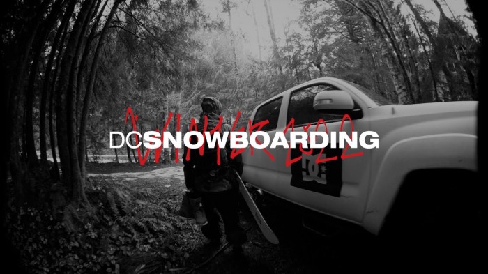 DC SNOWBOARDING WINTER 2022 COLLECTION