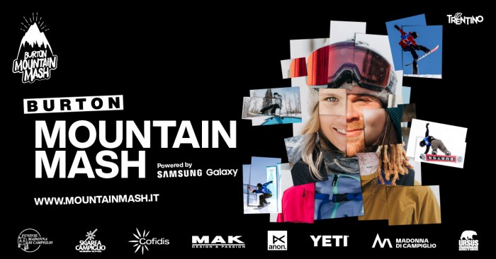 Torna finalmente l’evento di snowboard più atteso della stagione: il Burton Mountain Mash!