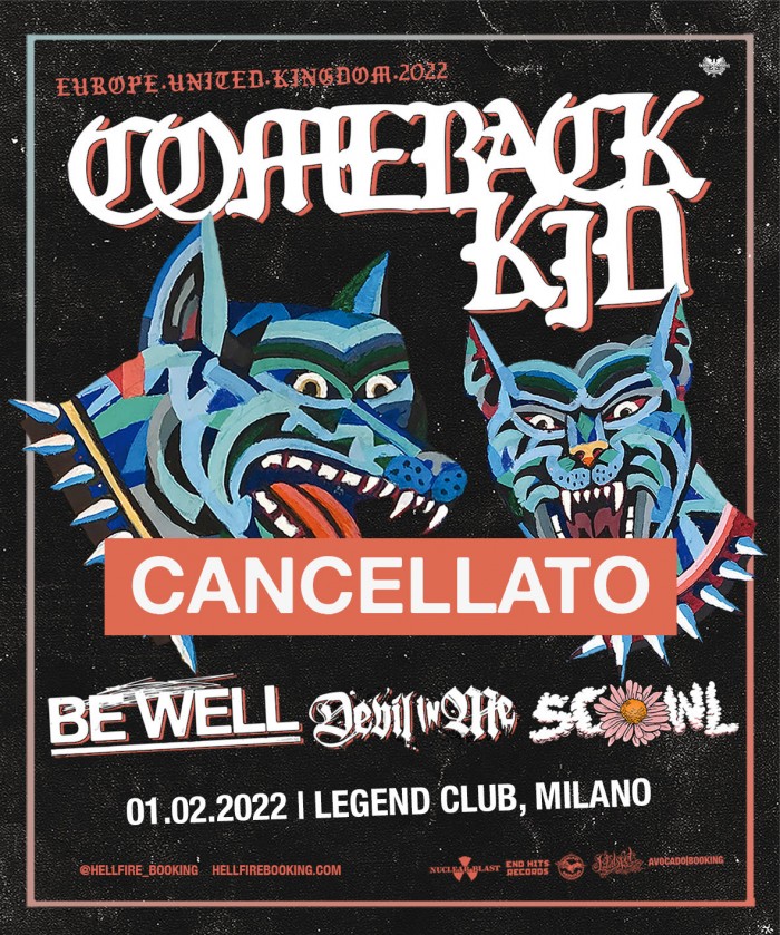 Comeback Kid: tour cancellato!