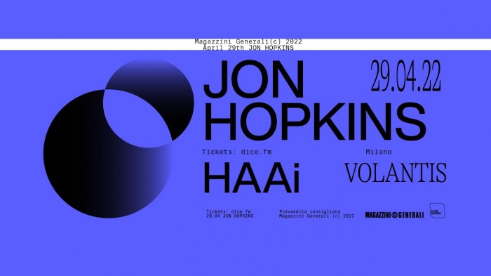 Magazzini Generali presenta Jon Hopkins, live venerdì 29 aprile