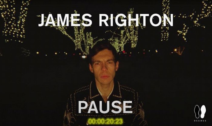 JAMES RIGHTON ‘PAUSE’ NEW SINGLE & VIDEO OUT NOW