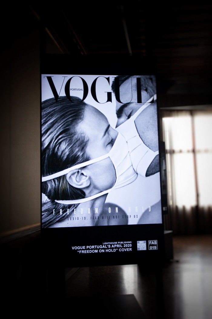 Vogue Portugal x Decentral Art Pavilion: exhibition and auction of three iconic covers