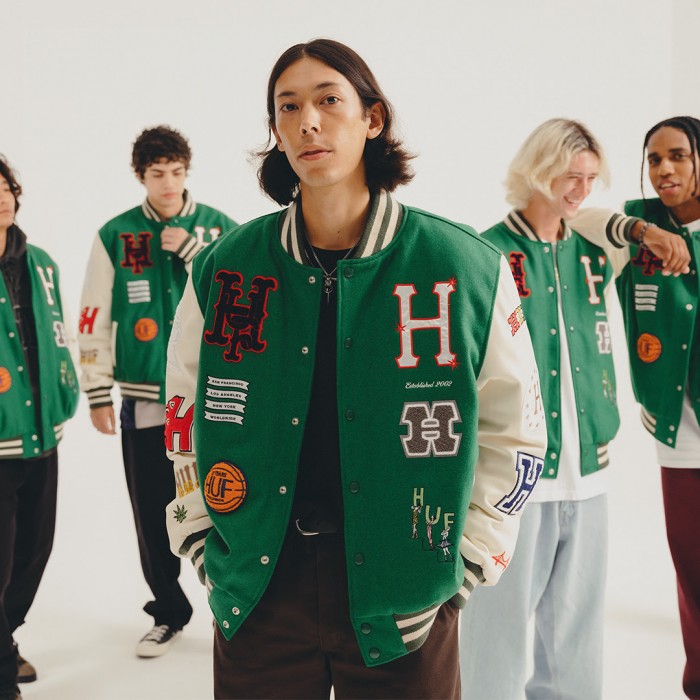 HUF 20 Year Classic H Varsity Jacket – Special Edition