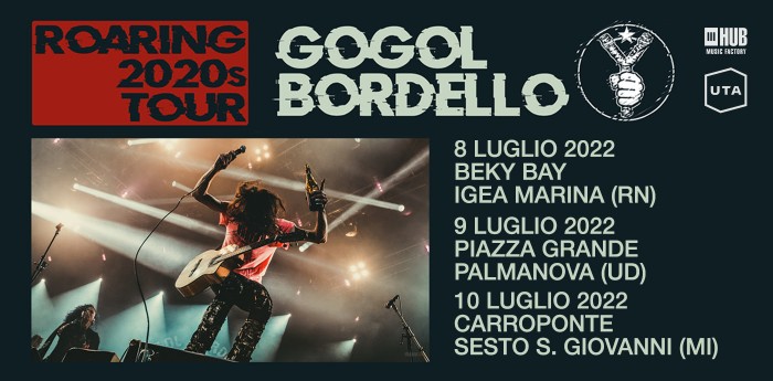 GOGOL BORDELLO: QUESTO WEEKEND LIVE IN ITALIA PER TRE DATE!