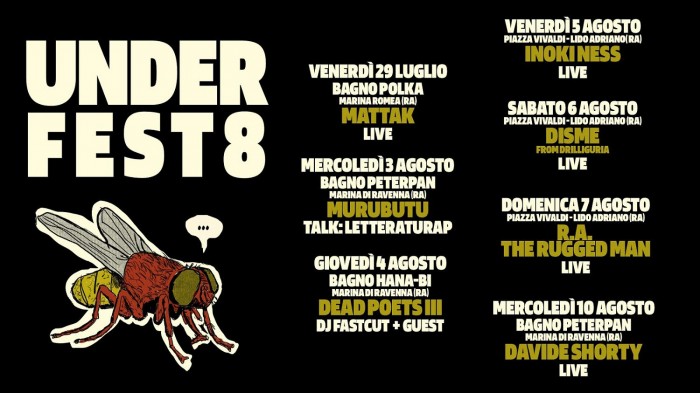 Under Fest 8: il programma completo del festival hip hop!