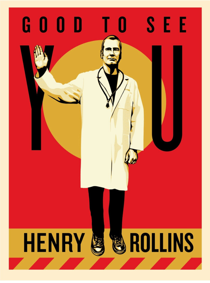 HENRY ROLLINS 2023 EUROPEAN GOOD TO SEE YOU TOUR BEGINS NEXT WEEK!