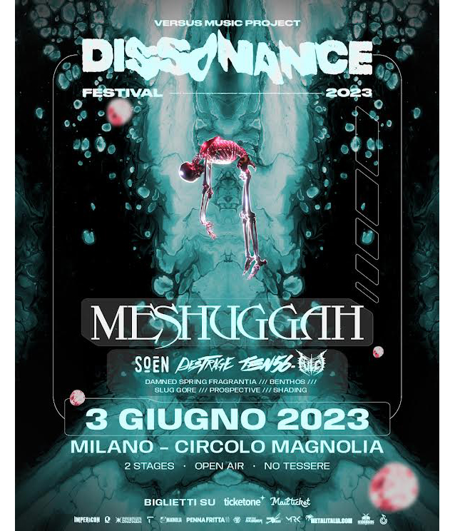 Dissonance Festival: orari ed info dell’evento con Meshuggah, Soen, Destrage e molti altri