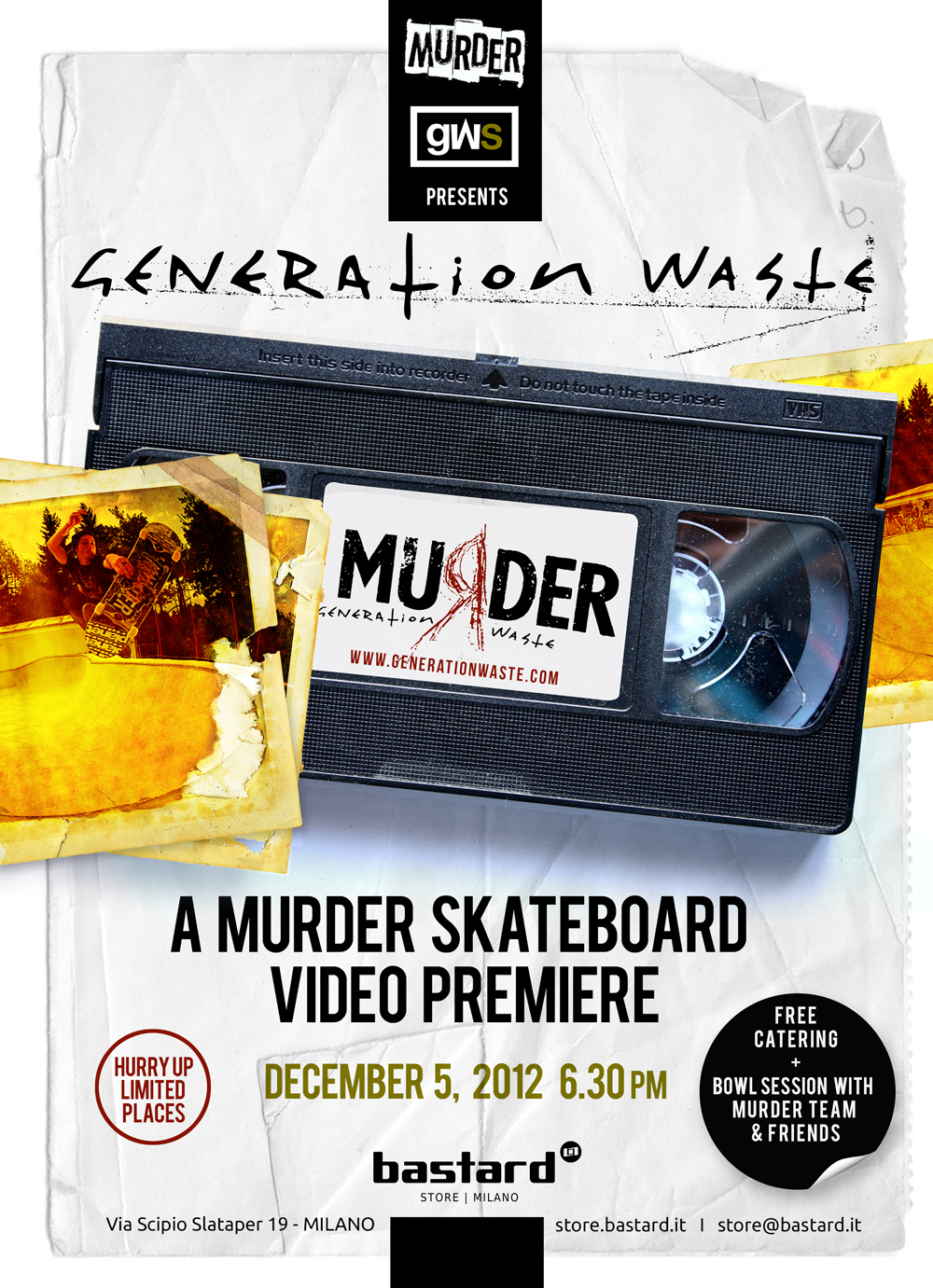 5 Dicembre 2012 Generation Waste Video Premiere